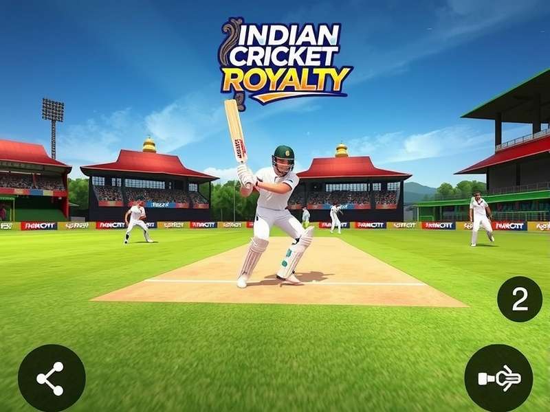 Indian Cricket Royalty Game Screenshot